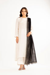 1 Piece Chiffon Embroidered Dupattas/Stoles (FD0039)